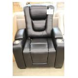 BLACK HOME THEATER POWER RECLINER