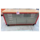 SEVILLE CLASSIC ULTRA HD ROLLING WORKBENCH (RED)