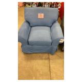 NEW BLUE SLIPCOVER STYLE CHAIR