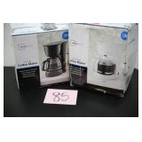 LOT OF 2 COFFEE MAKERS