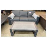 SUNBRELLA WOVEN OUTDOOR 2PC PATIO SET