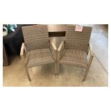 LOT OF 2 NEW SUNBRELLA PATIO CHAIRS