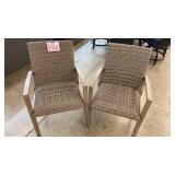 LOT OF 2 NEW SUNBRELLA PATIO CHAIRS