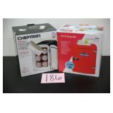 LOT OF 2 MINI 6 CAN PORTABLE REFRIGERATORS