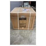 BOLD SERIES DARK GREY CORNER CABINET IN BOX