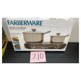 FARBERWARE DOUBLE BURNER ELECTRIC COOKTOP