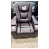 BROWN HOME THEATER POWER RECLINER