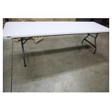 NEW LIFETIME 8FT WHITE FOLDING TABLE