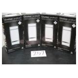 LOT OF 4 GLOWBOX LIGHT FIXTURES