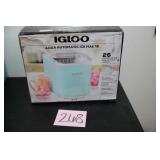 IGLOO AQUA AUTOMATIC COUNTER TOP ICE MAKER