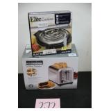 2PC LOT OF SMALL APPLIANCES