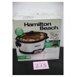 HAMILTON BEACH STAY OR GO 7 QUART SLOW COOKER