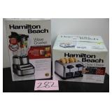 LOT OF 2 HAMILTON BEACH SMALL APPLIANCES