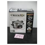 CROCK POT 6 QUART SLOW COOKER