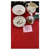 4PC LOT - ROYAL DAULTON, CHINA, DECOR