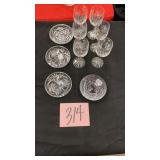 10PCS ASSORTED GLASSWARE