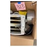 MISC BOX LOT OF KITCHEN ITEMS