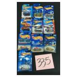 LOT OF 10 HOT WHEELS CARS