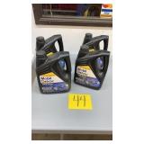 LOT OF 4 MOBIL DELVAC 1300 SUPER OIL