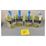 LOT OF 4 BOTTLES DISINFECTANT CLEANERS