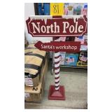 NORTH POLE SIGN