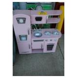 KIDKRAFT PINK KIDS RETRO KITCHEN