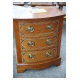 3 DRAWER WOOD SMALL NIGHTSTAND