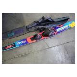 KIDDER FX7.0 GRAPHITE SKI W/ CASE