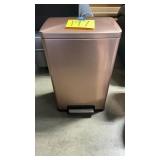 TRAMONTINA ROSE GOLD COLOR STEP ON TRASH CAN