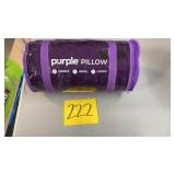 PURPLE PILLOW IN BAG