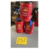 LOT OF 3 FOLGERS CLASSIC ROAST  COFFEE