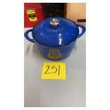 TRAMONTINA CAST IRON ENAMELED DUTCH OVEN