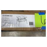 BLACK/GREEN FOLDING WORK TABLE IN BOX