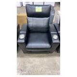 ABBYSON LIVING HOME THEATER POWER RECLINER (BLACK)