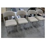 LOT OF 4 NEW COSCO FOLDING CHAIRS IN BOX