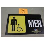 20" x 12" IMS RESTROOM SIGNS