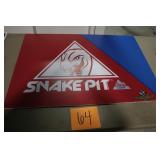 35" X 24" SNAKE PIT CORRUGATED PLASTIC SIGN