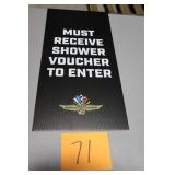12' x 24' IMS CORRUGATED PLASTIC SIGN 12' x 24' IMS CORRUGATED PLASTIC SIGN
