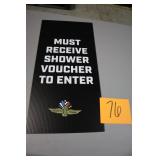 24" x 12" IMS CORRUGATED PLASTIC SIGN