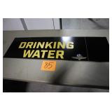 48' x 14' IMS DRINKING WATER SIGN 48' x 14' IMS DRINKING WATER SIGN
