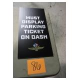 12' x 24' IMS CORRUGATED PLASTIC SIGN 12' x 24' IMS CORRUGATED PLASTIC SIGN