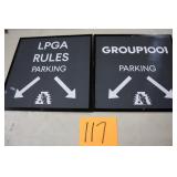 (2) 16' x 16' SIGNS (2) 16' x 16' SIGNS