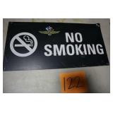 24" x 12" IMS NO SMOKING SIGN