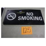 24" x 12" IMS NO SMOKING SIGN