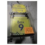 (2) 12' x 12' OLD METAL IMS SIGNS (2) 12' x 12' OLD METAL IMS SIGNS