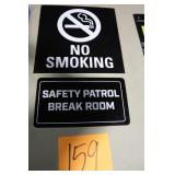 2 ALUMINUM OVER FOAM SMALL SIGNS 2 ALUMINUM OVER FOAM SMALL SIGNS