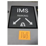 16" X 16" IMS PARKING SIGN