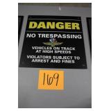 16' x 16' IMS DANGER SIGN 16' x 16' IMS DANGER SIGN
