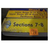 (2) 36" x 12" OLD METAL IMS SIGNS