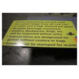 48" x 24" IMS METAL SIGN